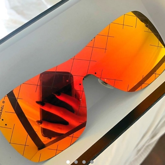 CHANEL Accessories - SOLD!!!! AUTHENTIC CHANEL SUNNIES Airline runway❤️